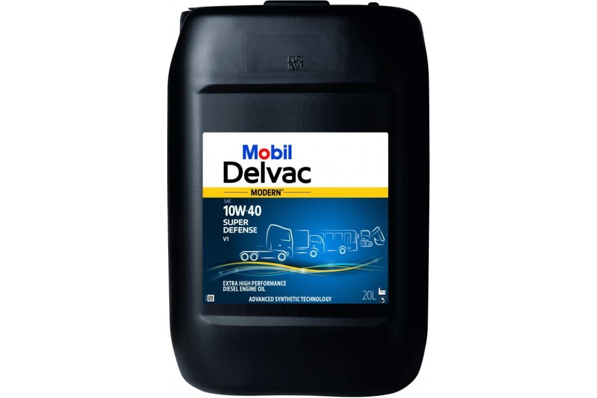 MOBIL DELVAC MODERN 10W40 SUPER DEFENSE V1